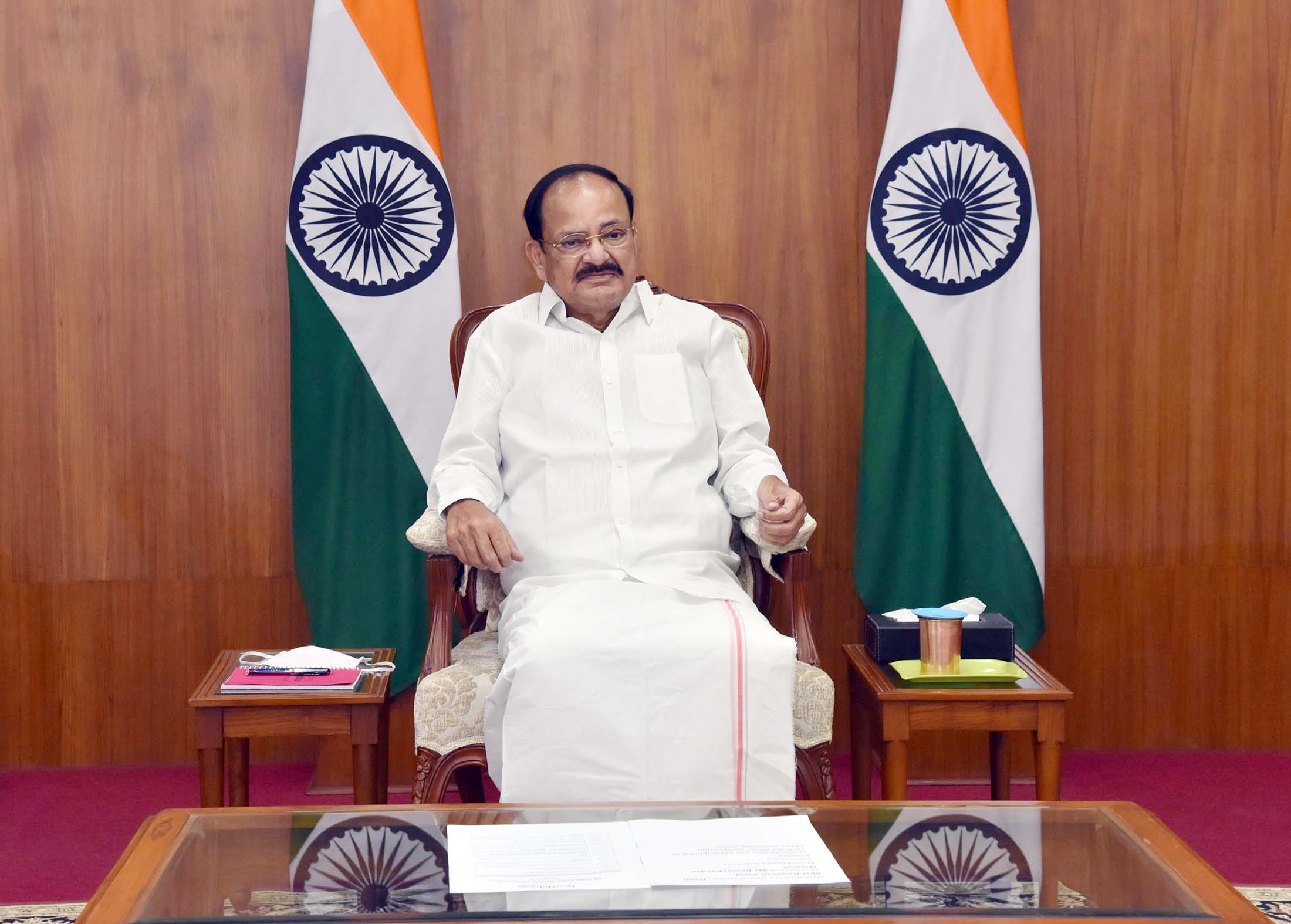 Vice President M Venkaiah Naidu