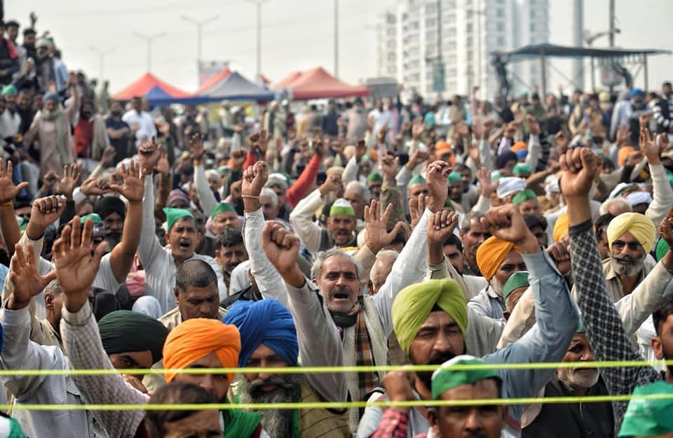 कृषि कानूनों पर भ्रम किसानों का प्रदर्शन किसान एकता मोर्चा फेसबुक